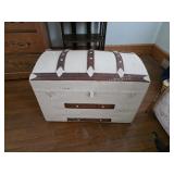 Antique Dome Top Steamer Trunk