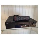 RCA VCR with Remote and Large Lot of VHS