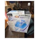 HoMedics Bubble Bliss Massaging Foot Spa with