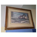 The First Day Kingsbury School Framed Print.