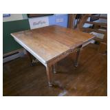 Antique Oak Extendable Dining Table