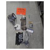 Lot of assorted hunting and outdoor items