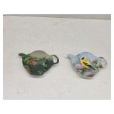 Vintage made in Italy find porcelain songbird tea