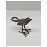 Vintage cast iron 3.5-in bird bottle opener
