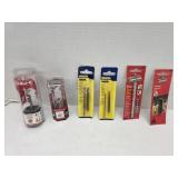 Lot of new Freud router bits, Irwin spiral screw