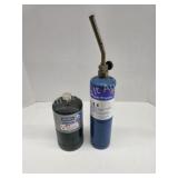 Propane hand torch and tanks