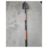 Home gardens fiberglass handle Spade shovel, like
