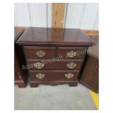 Kincaid solid wood furniture dark cherry 3 drawer