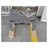 Vintage Hirsch router and saber saw table with