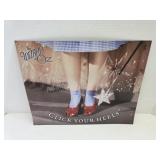 The Wizard of Oz 'Click Your Heels' metal sign 12