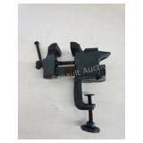Vintage 2.5-in cast iron clamp mount vise