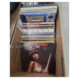 Large variety vintage 33 RPM vinyl records,