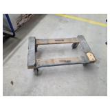 Vintage Northland heavy duty floor dolly, approx
