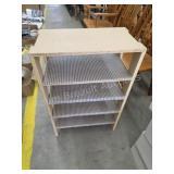 Custom built storage shelf, 11.5 x 21 x 31.5