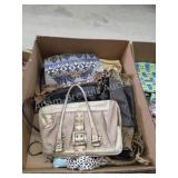 Box lot women's fashion Handbags and purses