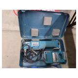 Vintage Makita 10 mm cordless angle drill, model
