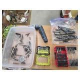 Miscellaneous driver bits, drill bits, Etc