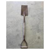 Vintage flat nose landscape shovel