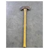 Ludell resin handled double bladed axe, 34-in