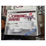 Vintage CorningWare Shadow Iris 3 quart covered