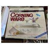 Vintage CorningWare Shadow Iris 2.5 quart covered