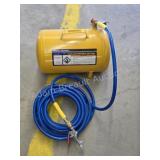 Central pneumatic 5 gallon portable air tank with