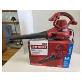 Craftsman electric variable speed blower/back