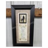 A prayer for my mom by Ron Tranmer framed wall