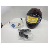 New HJC motorcycle helmet, size Large, comes with