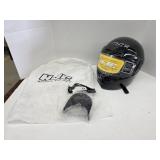 New HJC motorcycle helmet, size small, comes with