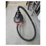 Rigid 4 gallon portable shop vac