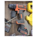 Black & Decker 12 volt lithium cordless drill
