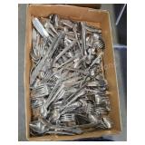 Large assortment silverware