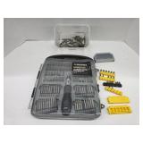 Husky screwdriver bit set and assorted extra