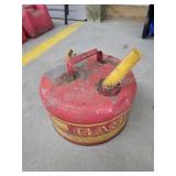 Vintage Sears Craftsman 2.5 gallon galvanized gas