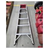 Werner model 356 aluminum 6 ft step ladder
