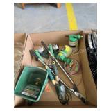 Box lot lawn and garden items