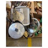 Box lot pots and pans
