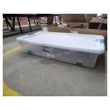 Sterilite 56 quart latching box low profile