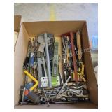 Box lot miscellaneous tools