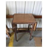 Vintage metal frame double drop leaf rolling