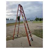Husky 10 ft fiberglass step ladder