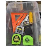 Assorted measuring tools