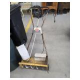 Vintage Sunbeam Deluxe 18 electric snow thrower,