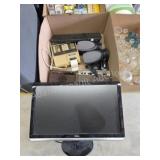 Box lot assorted Electronics - Dell computer