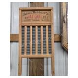 Vintage National Washboard Co No. 701 washboard
