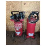 Husky 26 gallon upright oil lubricated air