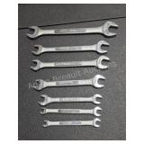 Lot of 7 Craftsman Metric Wrenches
