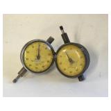TWO VINTAGE FEDERAL DIAL INDICATORS WITH FORD