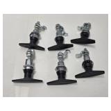 Lot of 6 T-Handle Compression Latches Six brand
